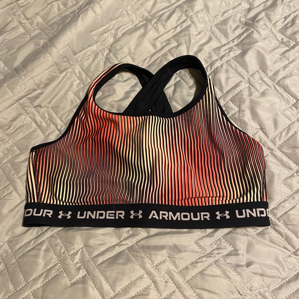 Two Under Armour sports bras